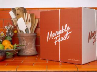 Packaging for Moveable Feast. 